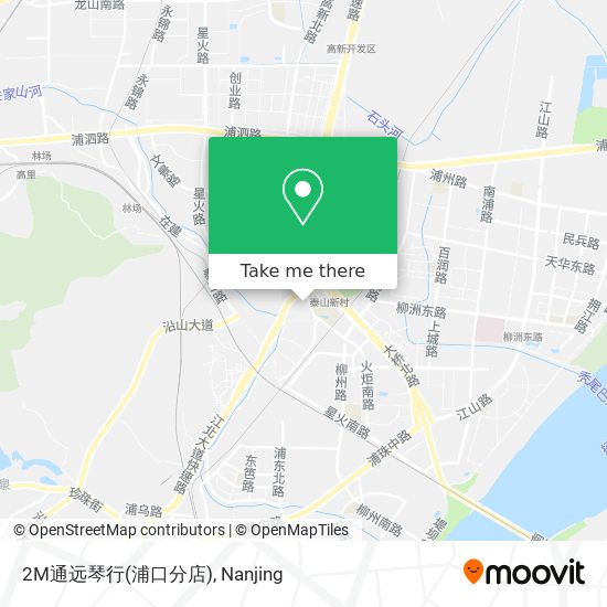 2M通远琴行(浦口分店) map