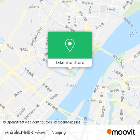南京浦口海事处-东南门 map