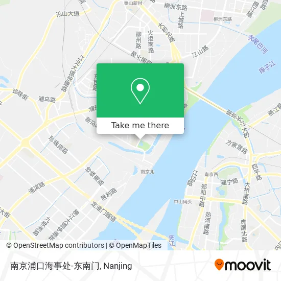 南京浦口海事处-东南门 map