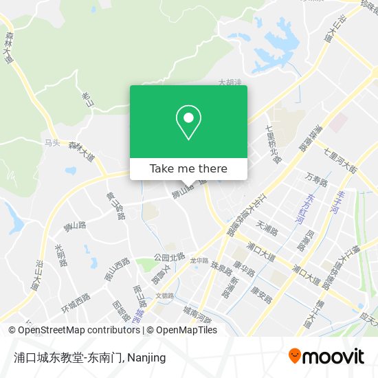 浦口城东教堂-东南门 map