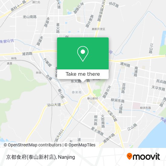 京都食府(泰山新村店) map