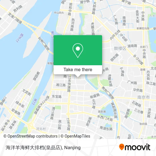 海洋羊海鲜大排档(皇品店) map