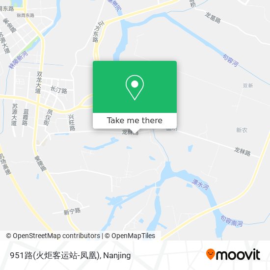 951路(火炬客运站-凤凰) map