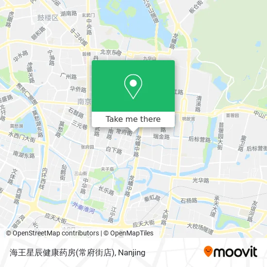 海王星辰健康药房(常府街店) map