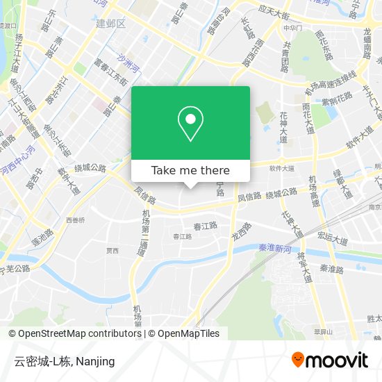 云密城-L栋 map