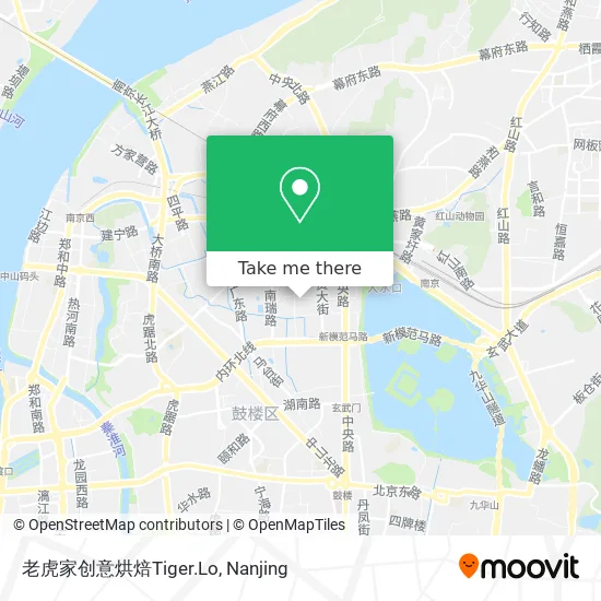 老虎家创意烘焙Tiger.Lo map