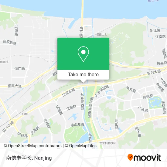 南信老学长 map