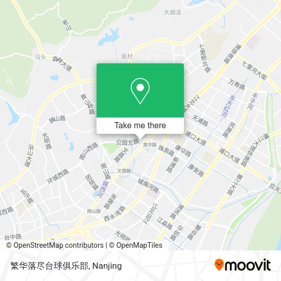 繁华落尽台球俱乐部 map
