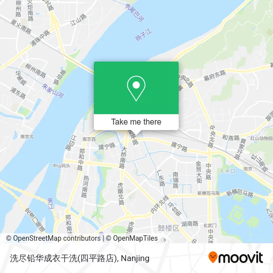 洗尽铅华成衣干洗(四平路店) map