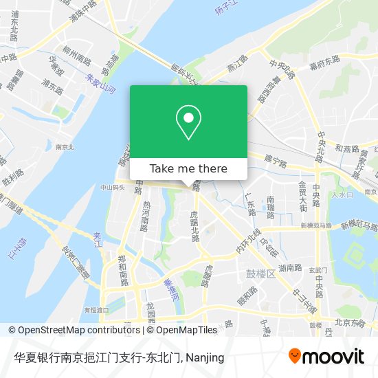 华夏银行南京挹江门支行-东北门 map