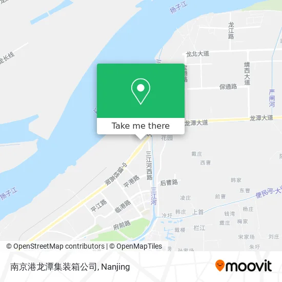 南京港龙潭集装箱公司 map