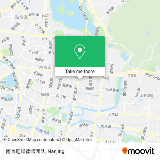 南京理婚律师团队 map