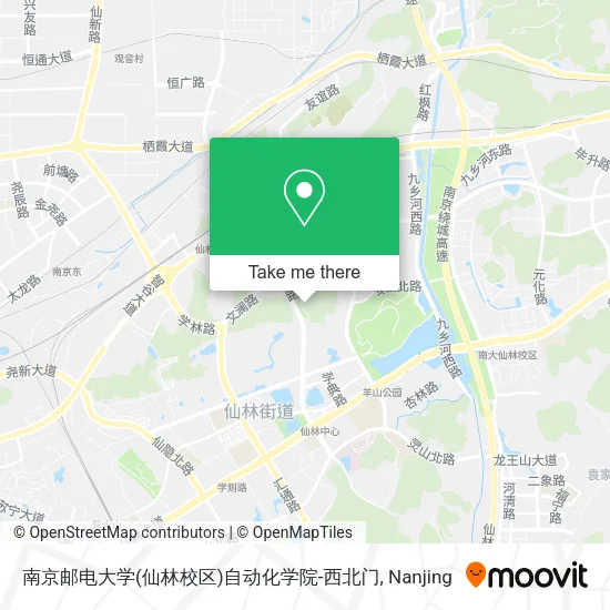 南京邮电大学(仙林校区)自动化学院-西北门 map