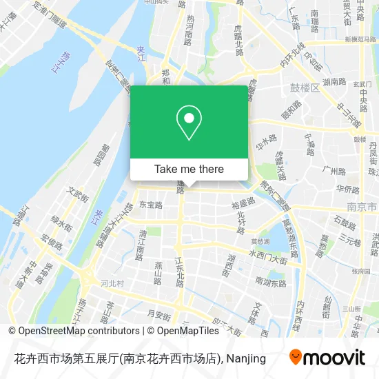 花卉西市场第五展厅(南京花卉西市场店) map