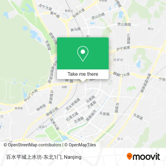 百水芊城上水坊-东北1门 map