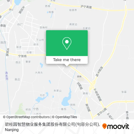 碧桂园智慧物业服务集团股份有限公司(句容分公司) map