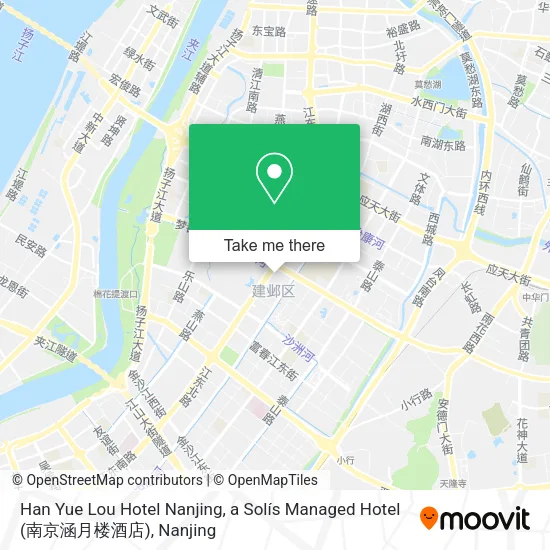 Han Yue Lou Hotel Nanjing, a Solís Managed Hotel (南京涵月楼酒店) map
