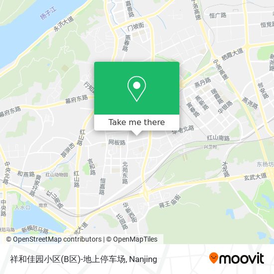 祥和佳园小区(B区)-地上停车场 map