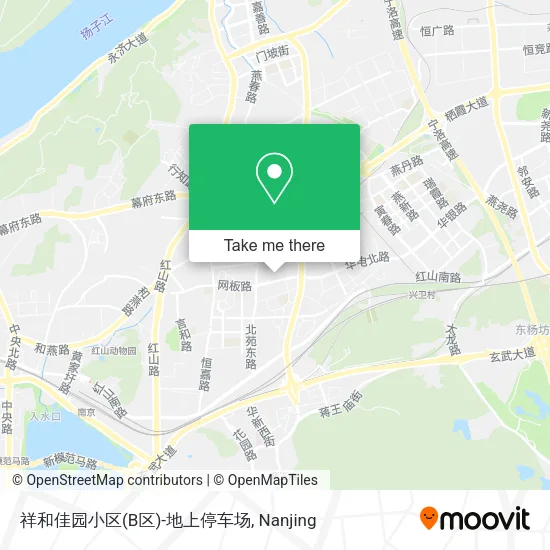 祥和佳园小区(B区)-地上停车场 map
