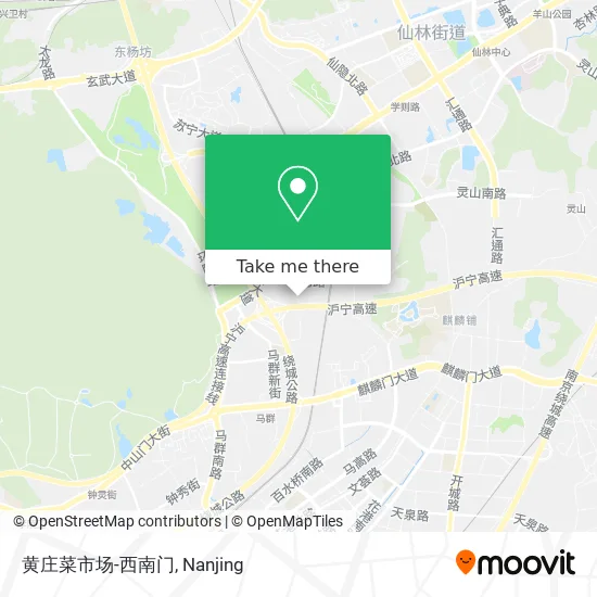 黄庄菜市场-西南门 map