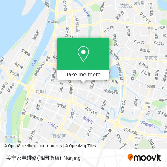 美宁家电维修(福园街店) map