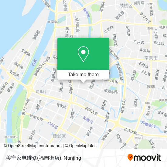 美宁家电维修(福园街店) map