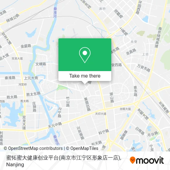蜜拓蜜大健康创业平台(南京市江宁区形象店一店) map