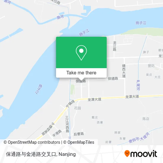 保通路与金港路交叉口 map