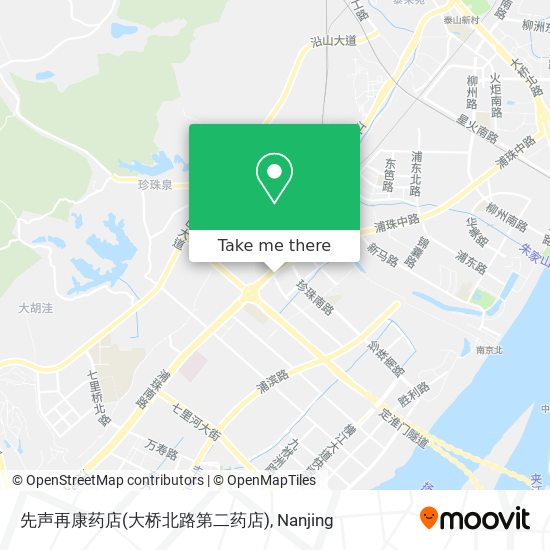 先声再康药店(大桥北路第二药店) map