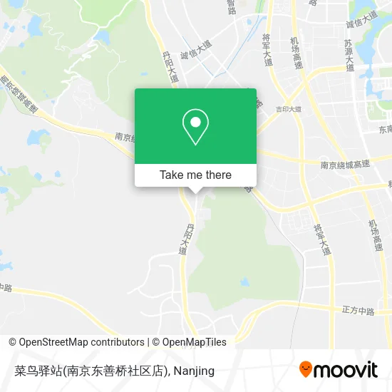 菜鸟驿站(南京东善桥社区店) map