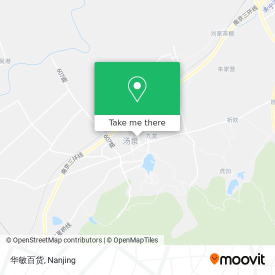 华敏百货 map