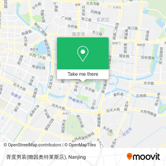 胥度男装(瞻园奥特莱斯店) map