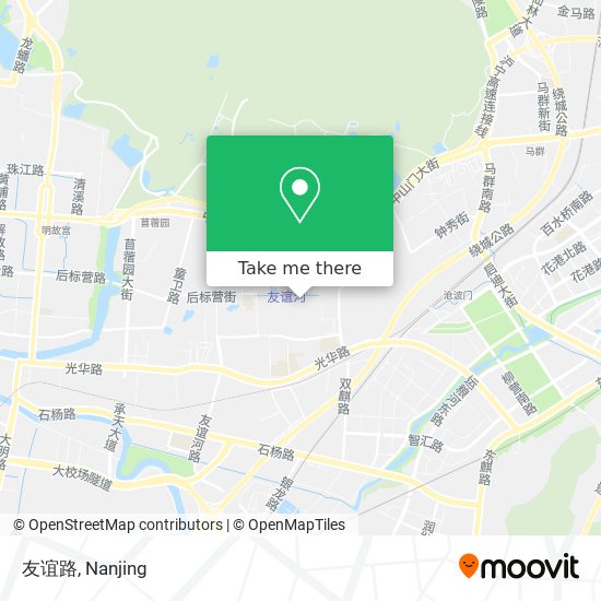 友谊路 map