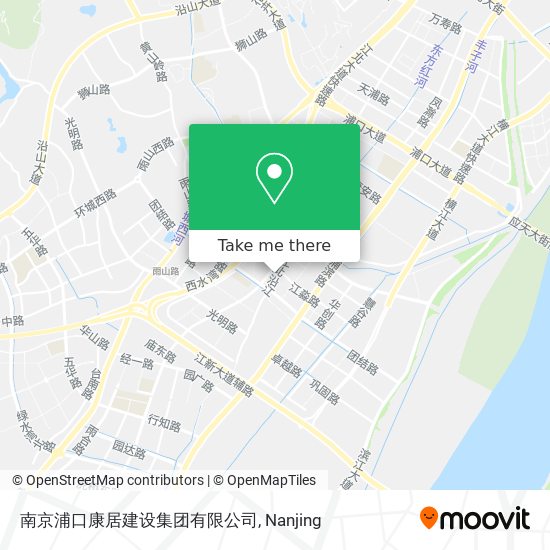 南京浦口康居建设集团有限公司 map