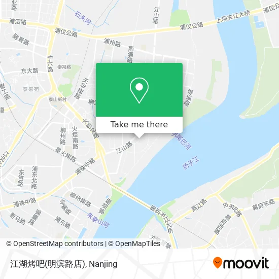 江湖烤吧(明滨路店) map
