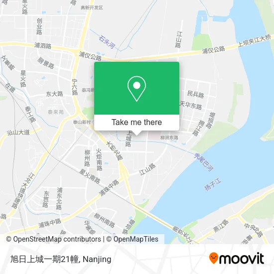 旭日上城一期21幢 map