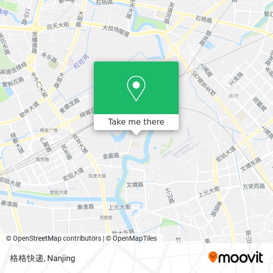 格格快递 map