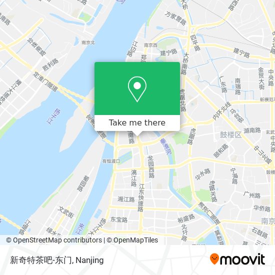 新奇特茶吧-东门 map