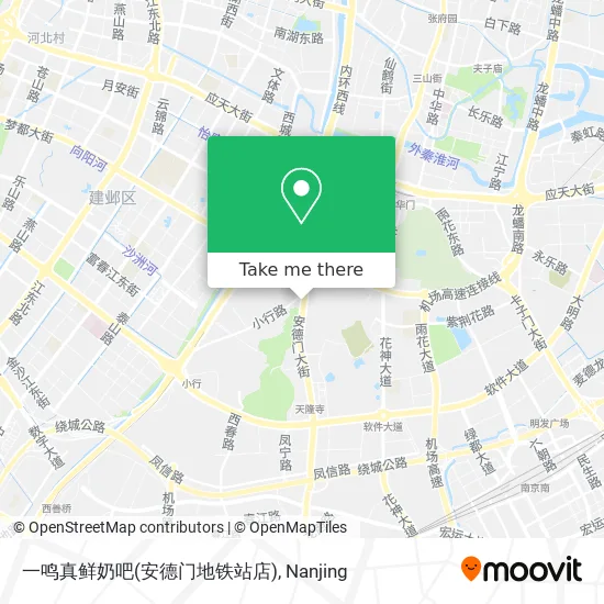 一鸣真鲜奶吧(安德门地铁站店) map