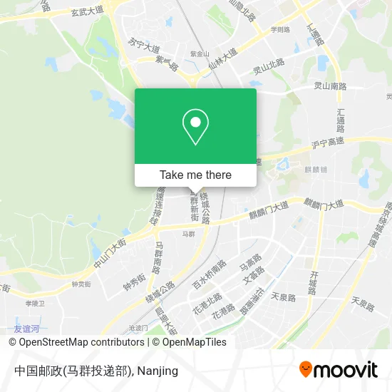 中国邮政(马群投递部) map