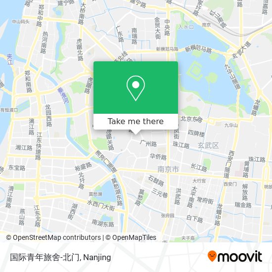国际青年旅舍-北门 map