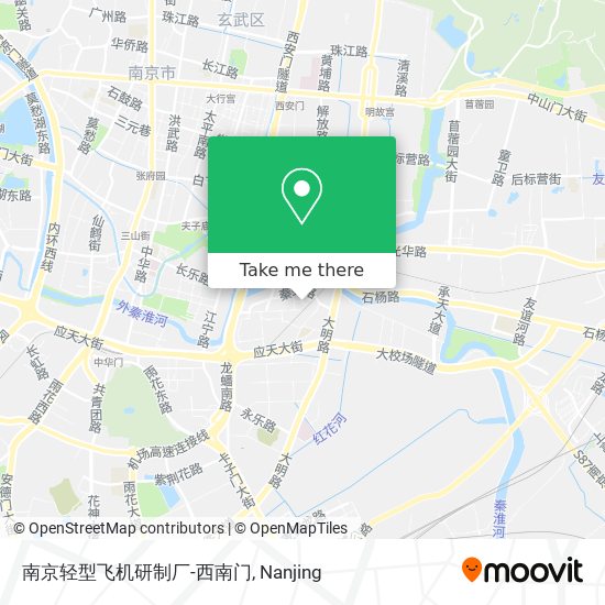 南京轻型飞机研制厂-西南门 map