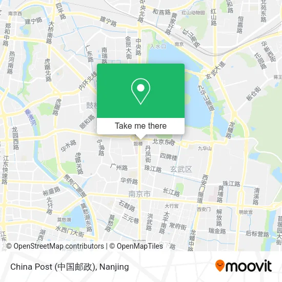 China Post (中国邮政) map
