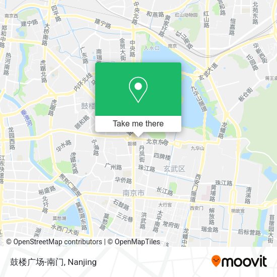 鼓楼广场-南门 map