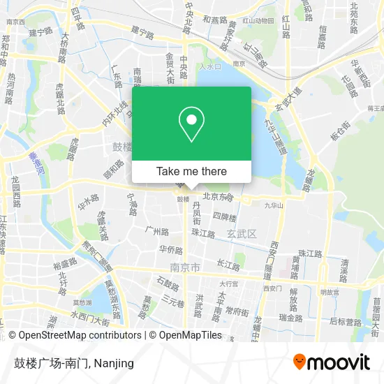 鼓楼广场-南门 map