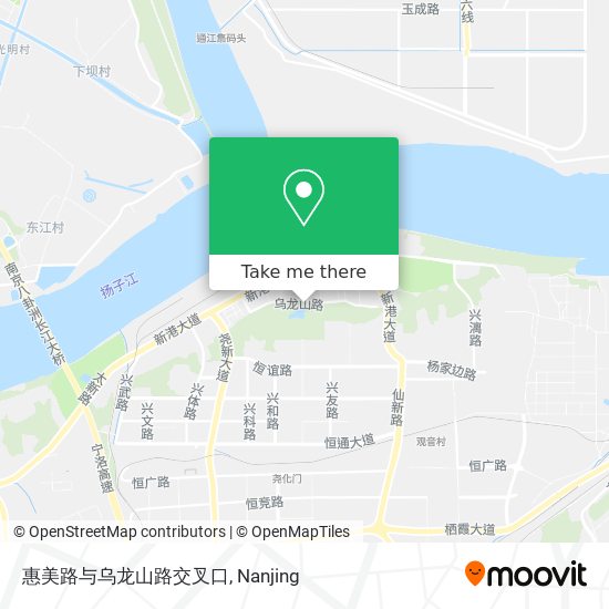 惠美路与乌龙山路交叉口 map