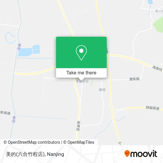 美的(六合竹程店) map