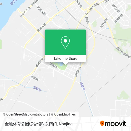 金地体育公园综合馆B-东南门 map