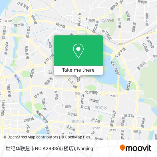 世纪华联超市NO.A2888(鼓楼店) map