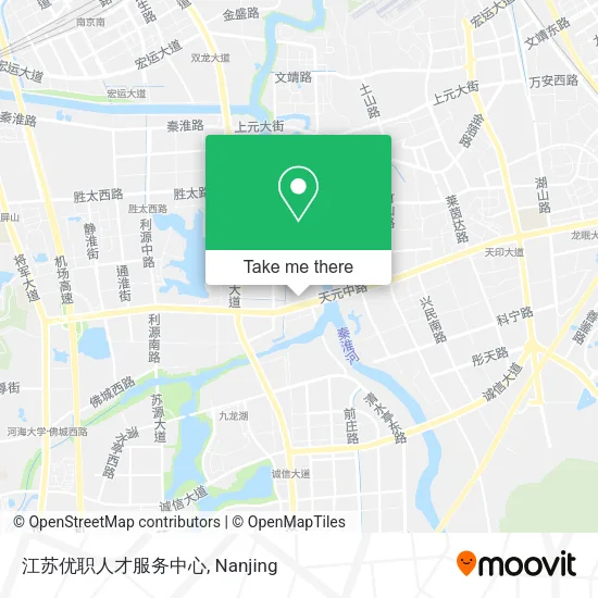 江苏优职人才服务中心 map